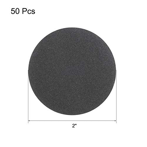 uxcell 2-Inch Hook and Loop Sanding Disc 400 Grit 50 Pcs - size: 400 Grit