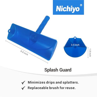 Nichiyo 10" Ceiling Paint Roller Drip-Resistant with Shield - color: EL01117
