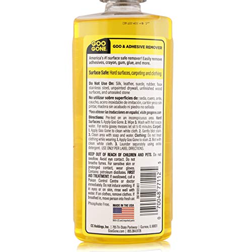 Goo Gone Remover Citrus Power-8 Ounces