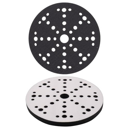 6 Inch Interface Pads Hook and Loop, 49 Holes, 2 Pack - style: Foam Interface Pad