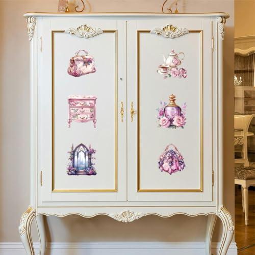 Peacoblue European Noble Series Rub On Transfers for Furniture Craft 6"x12" - style: European Noble Series