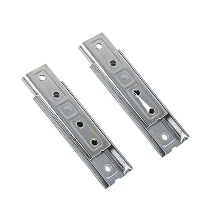 4.7 Inch Headboard Fixing Brackets, Panel Wall Mount Interlocking Hangers, Heavy Duty Sofa Connector, Universal Metal Interlocking Connector for Sofa, Bed, Furniture (2 Pair)