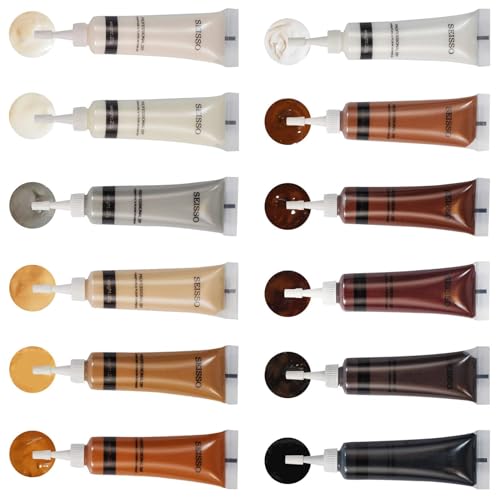 SEISSO Wood Furniture Repair Kit- 12 Colors, Wood Touch up Paint