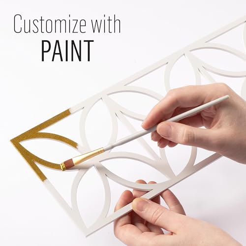 FolkArt Furniture Applique, Classic, 5" x 13", Perfect for DIY Home Décor Craft Projects, 70783 - size: 5" x 13", style: Classic