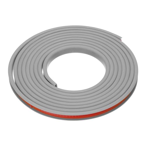 uxcell U-Shape Edge Banding, 9.8ft x 9mm TPE Self-Adhesive Veneer Edging, Plywood Edge Trim Flexible Furniture Edge Protector for Countertop Cabinet Shelf Repair Restoration (Grey) - color: Gray, size: 9mm