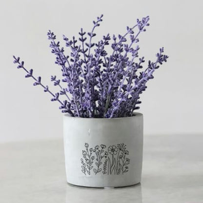 Peacoblue Black White Flowers Rub On Transfers for Furniture Craft 6"x12" - style: Black and White Flowers