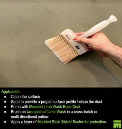 Meoded Paint & Plaster | Lime Wash | Lime Paint | Natural Matte Finish | Interior & Exterior