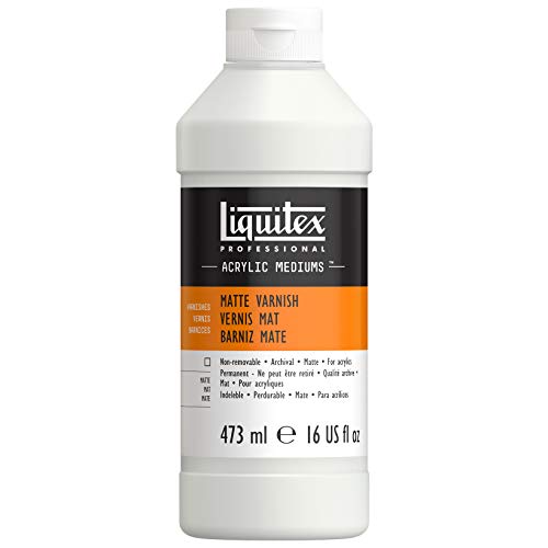 Liquitex Professional Matte Varnish, 473ml (16-oz) - color: Matte, style: 16-oz