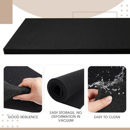 Amylove 1 Pack Upholstery Foam Sheet, 1/4" X 24" X 42",Black - color: Black, size: 1/4" X 24" X 42"