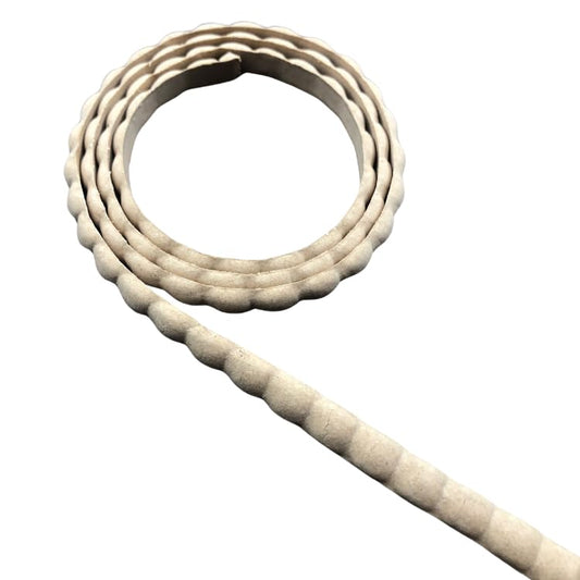WoodUBend Pack of Two Modern Bead Trims TR743.1-100x1cm -Heat Bendable & Flexible Wood Trims - DIY Craft, Furniture & Home Decor - Easy to Apply & Paint - Versatile & Reusable - size: TR743.1WUB