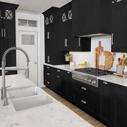 Giani Nuvo Cabint Paint, Black Deco (Quart) - color: Black Deco, style: Quart