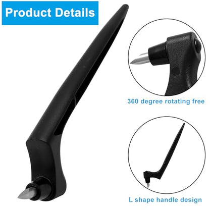 Black Craft Cutting Tools Pen - color: Black