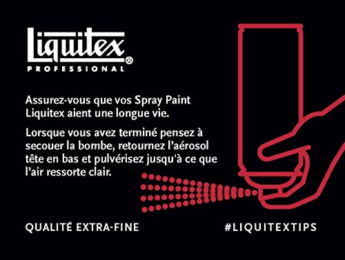Liquitex Professional Spray Paint, 12-oz (400ml), Brilliant Blue - color: Brilliant Blue, size: 12 Ounce (Pack of 1)