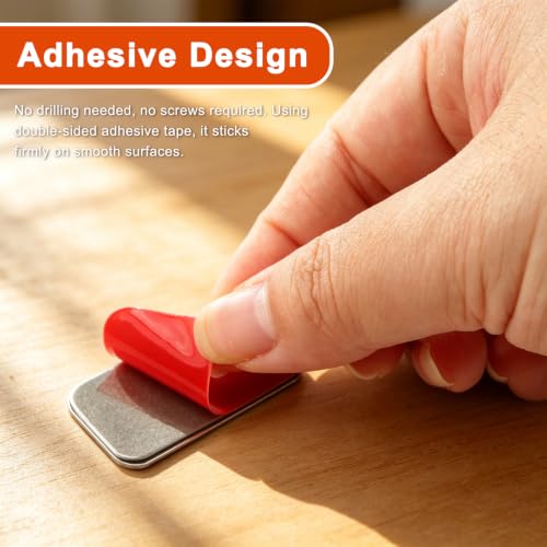12 Pack No Drill Magnetic Cabinet Door Catch, Cabinet Magnets for Closure
