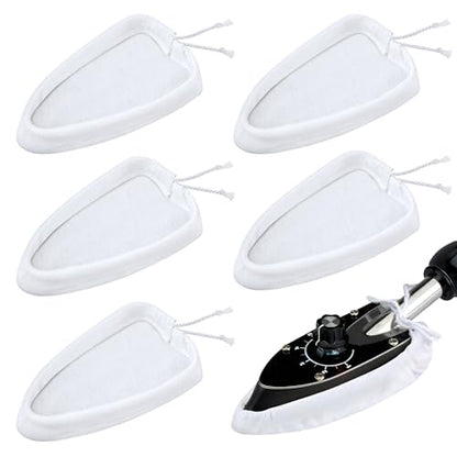 Dreyoo 6 Pack Cotton Sock for Sealing Iron, Cotton Sock Compatible with Hangar 9 Digital Sealing Iron, Heat Resistant Cover for Model Airplane Accessory, RC Model Covering Tool