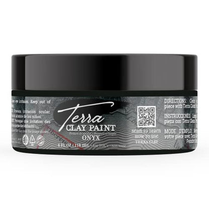 Dixie Belle Paint Company Terra Clay Paint - Onyx (4oz) - color: Onyx, size: 4 Fl Oz (Pack of 1)