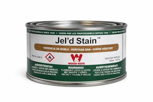 208-9 12OZ HRTG OAK JEL STAIN 208-9 - color: Heritage Oak