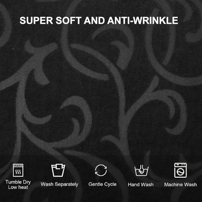 Waterproof Dining Room Chair Covers, Stretch Parsons Chair Slipcovers - color: Black, size: Regular-4 Pack