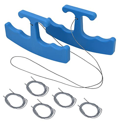 NEWISHTOOL PlateLine Remover Car Emblem Removal Tool with 5PCS 60CM PE Cord