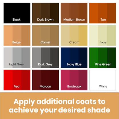 Furniture Clinic Leather Complete Restoration Kit, Dark Grey, 5 Piece - color: Dark Grey, size: Complete Kit