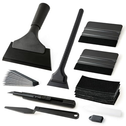 Gomake Vinyl Wrap Tool Kit for Car Wrapping & Window Tinting with Squeegee