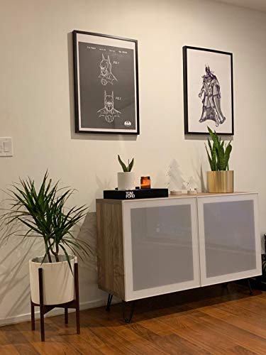 Osring 4 Inch Hairpin Legs 3/8" Dia 2 Rods, Black Furniture Table Feet 4pcs - color: Black, size: 4 Inch
