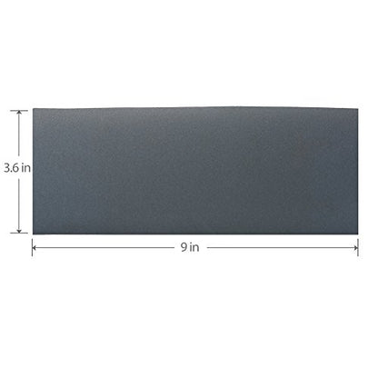 LotFancy 400 Grit Sandpaper, 45PCS, 9 x 3.6 Dry Wet Sand Paper, Silicon Carbide Sanding Sheet for Metal Automotive Wood Furniture Sanding, Polishing, Finishing - size: 400Grit