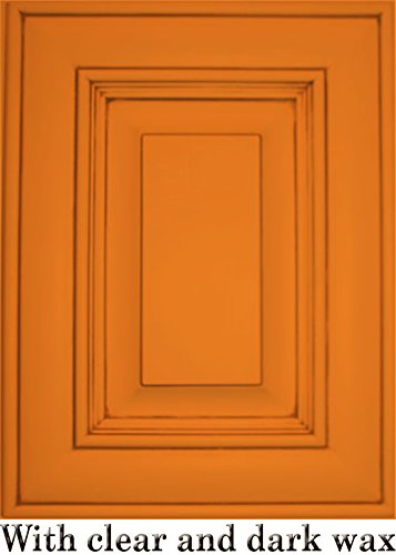 Retique It Chalk Furniture Paint, 32 Fl Oz (Pack of 1), 74 Pumpkin - color: 74 Pumpkin, size: 16 Ounce (Pack of 1)