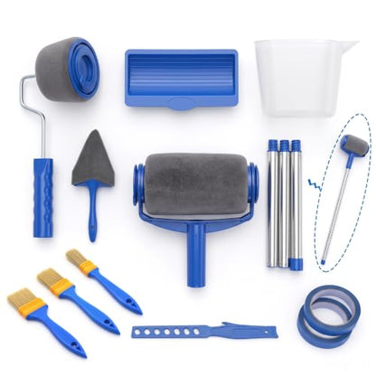 Refillable Paint Roller Kit for Walls and Ceilings