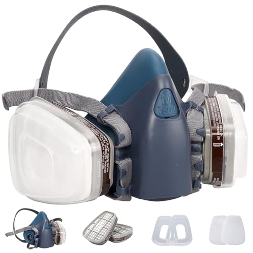 Half Face Respirator Mask Gas Respirator with Quick Release