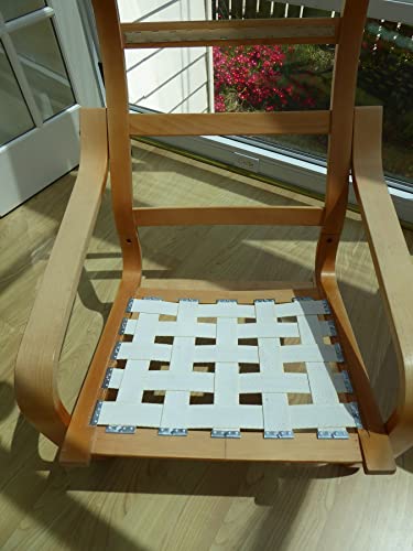 Metal Ends for Chair Webbing - Secure and Durable Chair Webbing Accessories - 10 per Pack