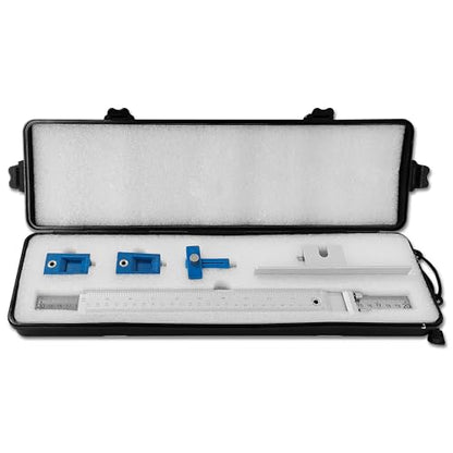 Blue Cabinet Hardware Jig Tool(Box) for Handles and Pulls on Drawers/Doors