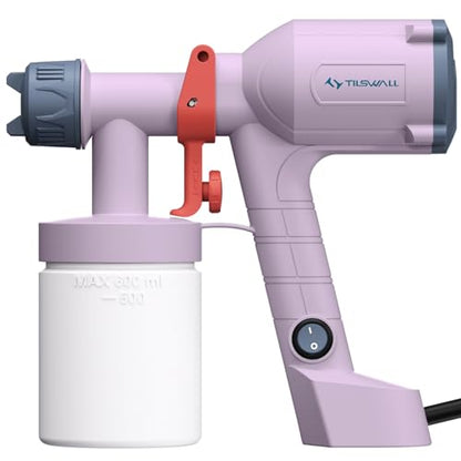 Tilswall Paint Sprayer Dreamer400 Ultra-Light Spray Gun Light Purple - color: Light Purple