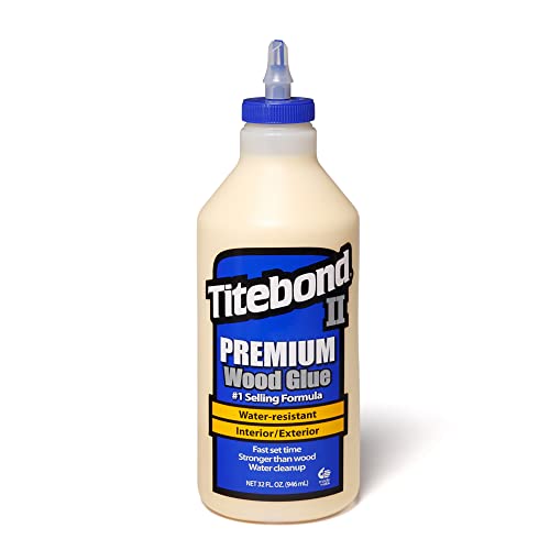 Franklin International 5005 Titebond II Premium Wood Glue, 32-Ounce Bottle - size: 32 fl oz