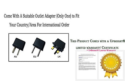UpBright 5V AC/DC Adapter Compatible with Arrow Fastener T50DCD T50 DCD T-50 3.6V 1Ah 1000mAh Li-Ion Battery Cordless Staple Gun Electric Stapler T50DCDC 5VDC 1A Power Supply Cord Charger PSU w/Barrel