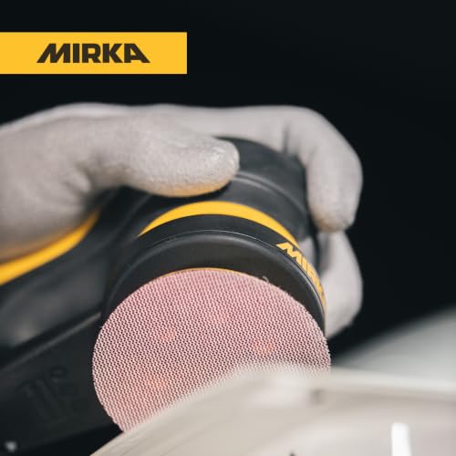Mirka Abranet 3 Inch 150 Grit Mesh Sanding Discs, Hook and Loop, 50 Pack - size: Grit 150
