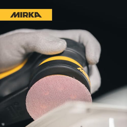 Mirka Abranet 3 Inch 100 Grit Mesh Sanding Discs, Hook and Loop, 50 Pack - size: Grit 100