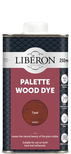 Liberon Palette Wood Dye Teak 250ml LIBWDPT250 [Misc.] - color: Teak