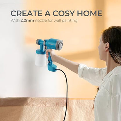 Tilswall Paint Sprayer Dreamer400 Ultra-Light Spray Gun for Painting Blue - color: Dark Blue