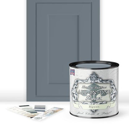 ALL-IN-ONE Paint 2 Quart Cabinet Paint Bundle - Haven - color: Haven