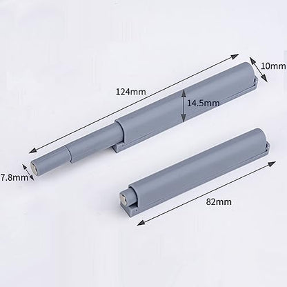 LIANXUE Push to Open DoorLatch Heavy Duty Cabinet Push Latchs for Doors Drawer Push Latchs Cabinet TouchLatch Plastic