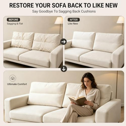 1 Pack Couch Back Cushion Replacement - size: 28"x18"x6"-1 Pack