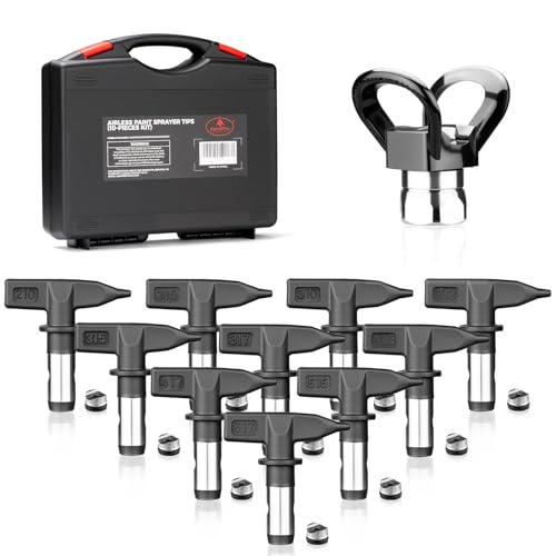 AEROPRO Tools 12 Pcs Airless Paint Sprayer Tips Set