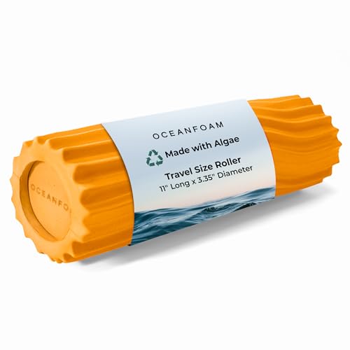 Oceanfoam Ripple Roller - Small Foam Roller for Physical Therapy (Gold) - color: Gold