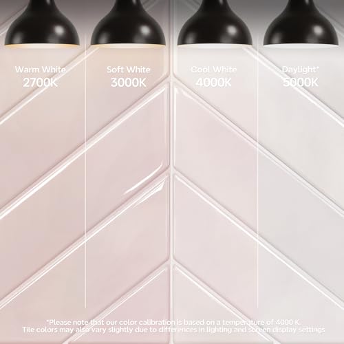 STICKGOO Herringbone Peel and Stick Backsplash, Smoky Pink, 10 Sheets - color: Smoky Pink, size: Pack of 10