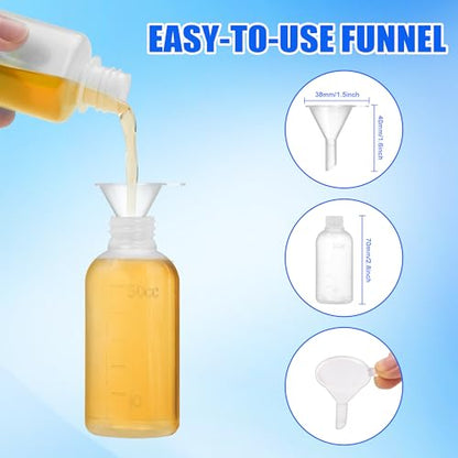 Glue Syringe Needle Tip Squeeze Bottles (1mL-50mL) and 14G-25G Blunt Tip - size: 1ml-3ml-5ml-10ml-30ml-50ml