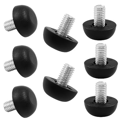 Litoexpe 8 Pcs M8 Adjustable Furniture Leg Levelers