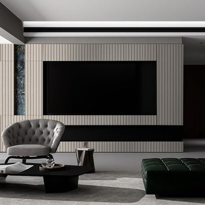 Wood Slat Peel and Stick Wallpaper - 17.5"x100" Light Oak Vinyl Faux Wood Grating Stripe Contact Paper, Self-Adhesive Waterproof Removable Wall Panel for Bedroom Kitchen Office - Easy Install - color: Dead Wood, size: 17.5" x 100"