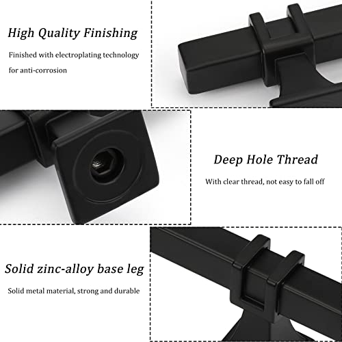 25 Pack 3-3/4 Inch Black Cabinet Handles Matte Black Cabinet Pulls - color: Black, size: 3-3/4 inch (96mm) Hole Center Pull