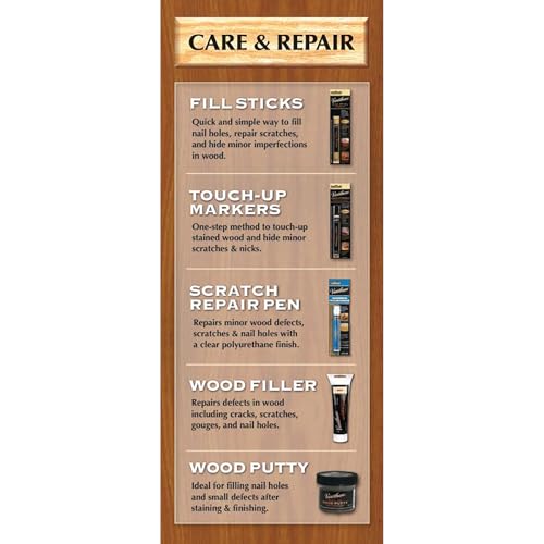 Varathane Wood Fill Stick, .5 oz, Cabernet/Black Cherry